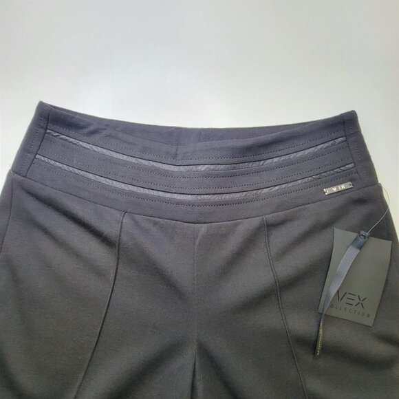 Black Dress Pants -NEW- Formal Straight Cut Pants - Sizes 38,40,42,44,46  48 - Picture 5 of 13